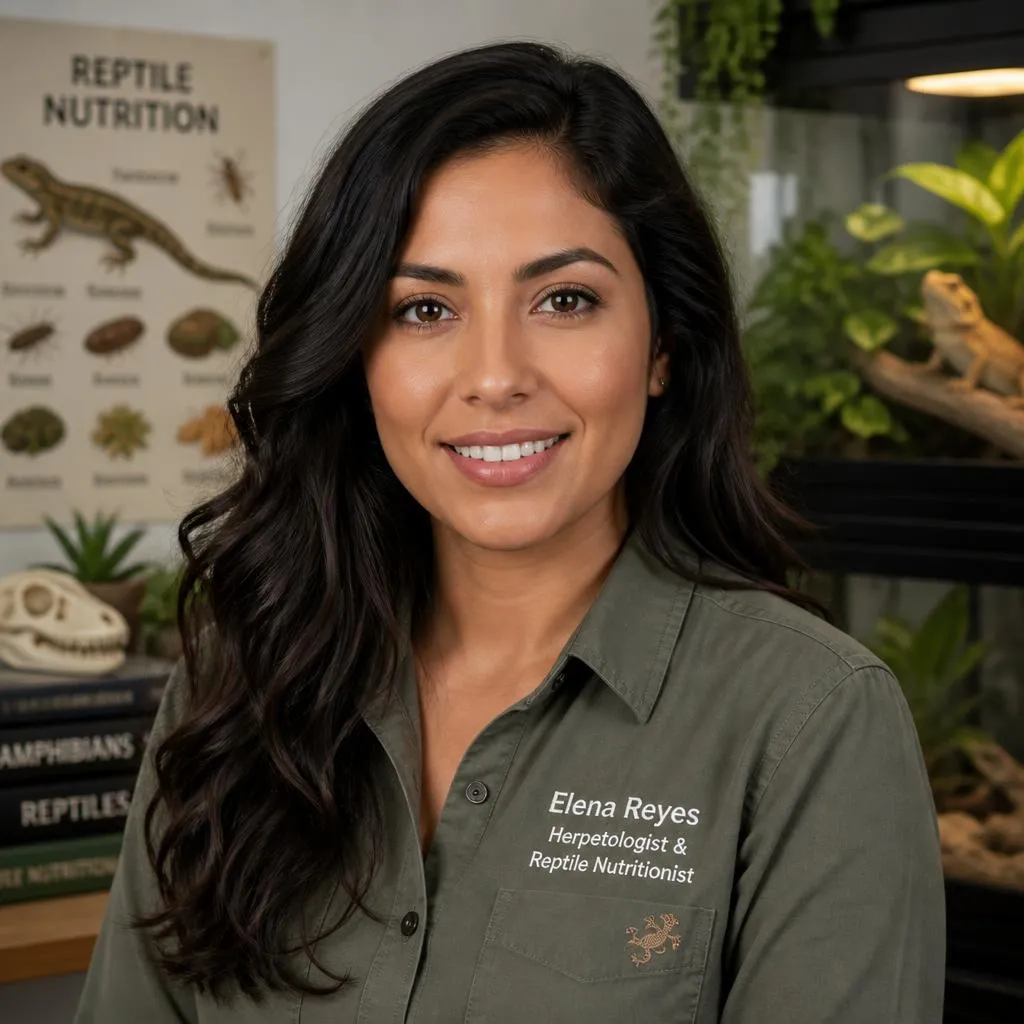 Elena Reyes - Herpetologist & Reptile Nutritionist